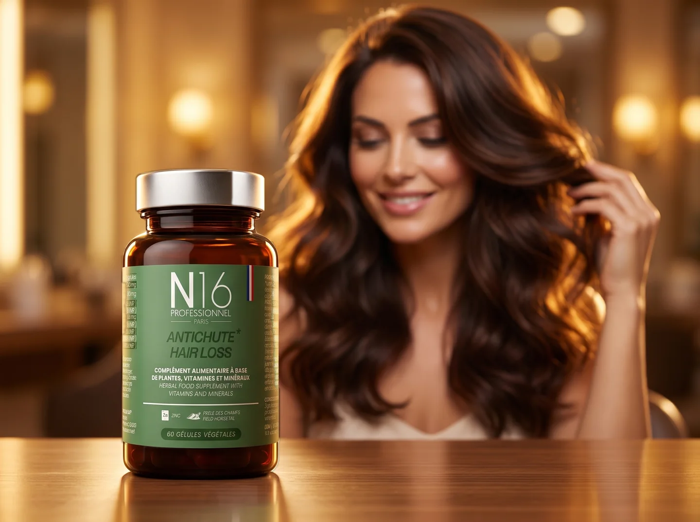 Cure Antichute N16 Professionnel - complément fortifiant cheveux