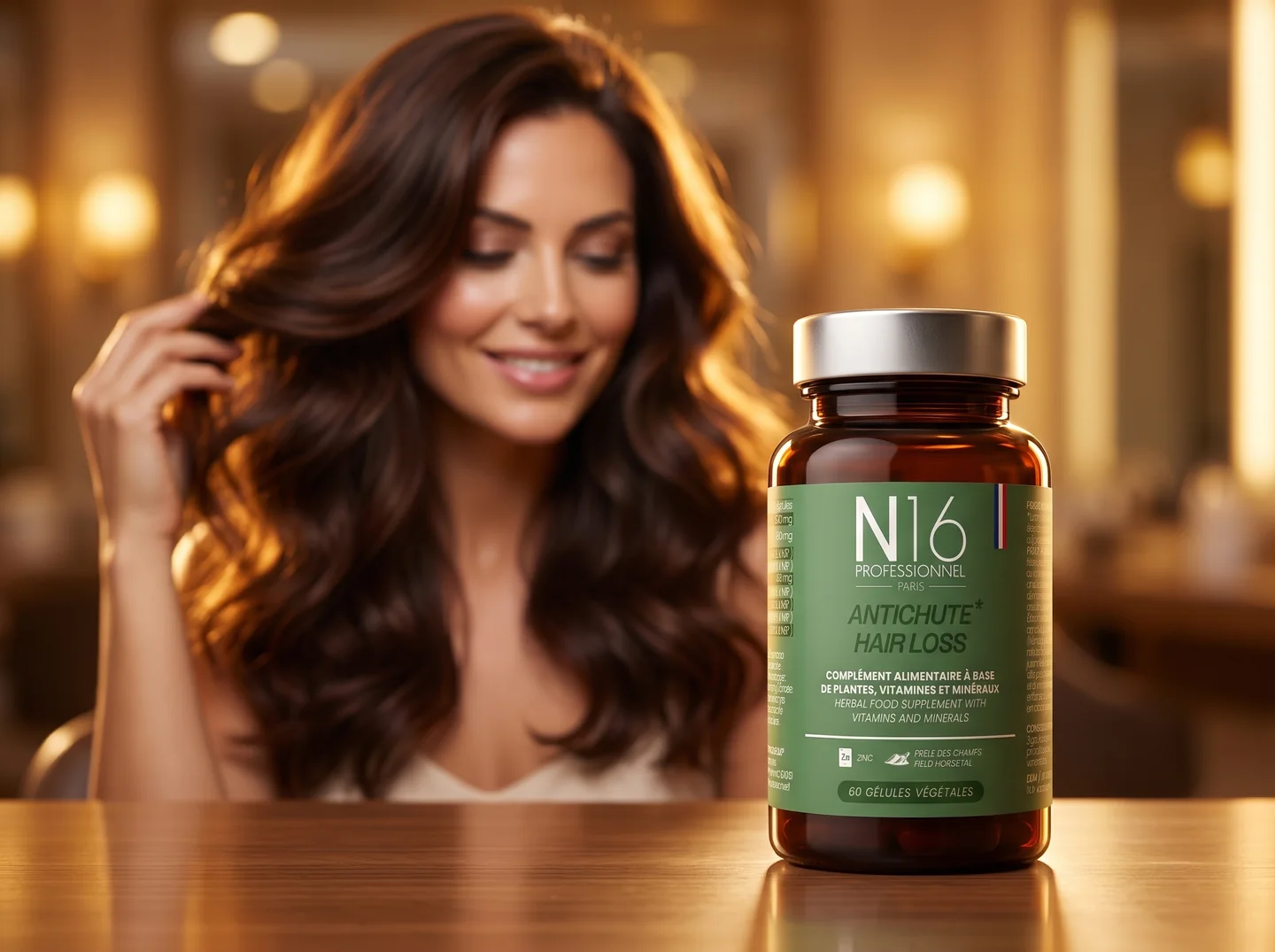 Cure Antichute N16 Professionnel - complément fortifiant cheveux