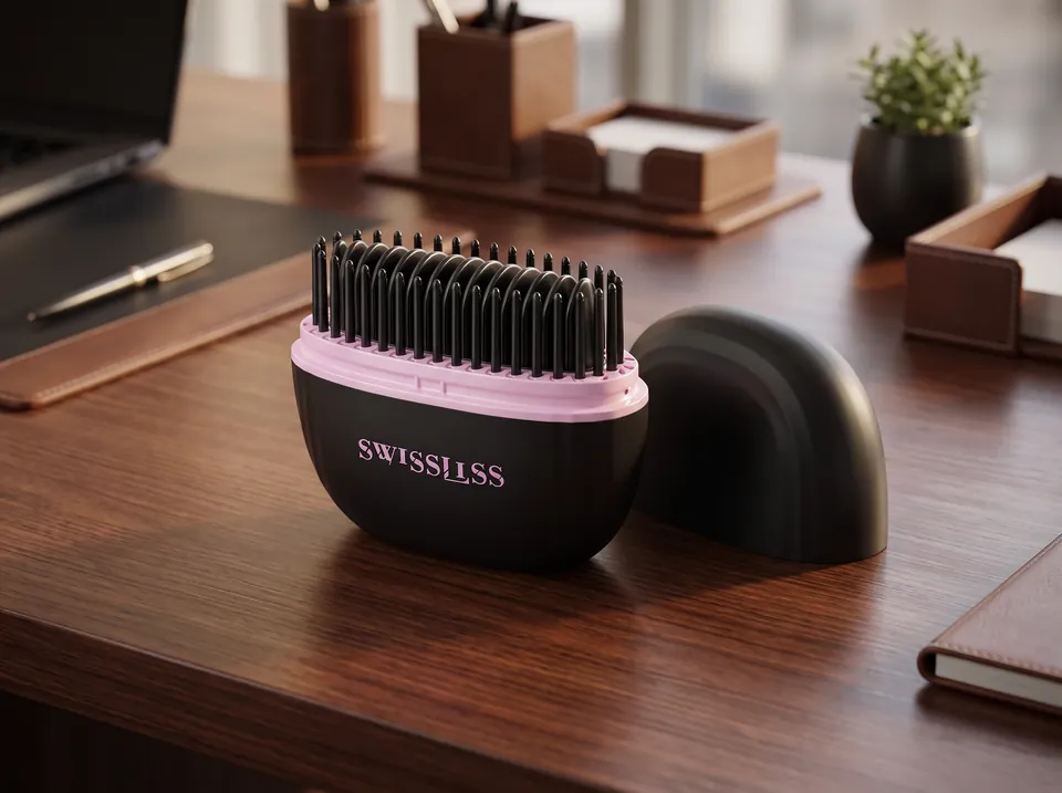 XOXO Mini Brosse Chauffante Lissante Swissliss