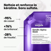 Recharge Shampooing Disciplinant Keratin Alpha Sleek 500ml- hairStore.fr