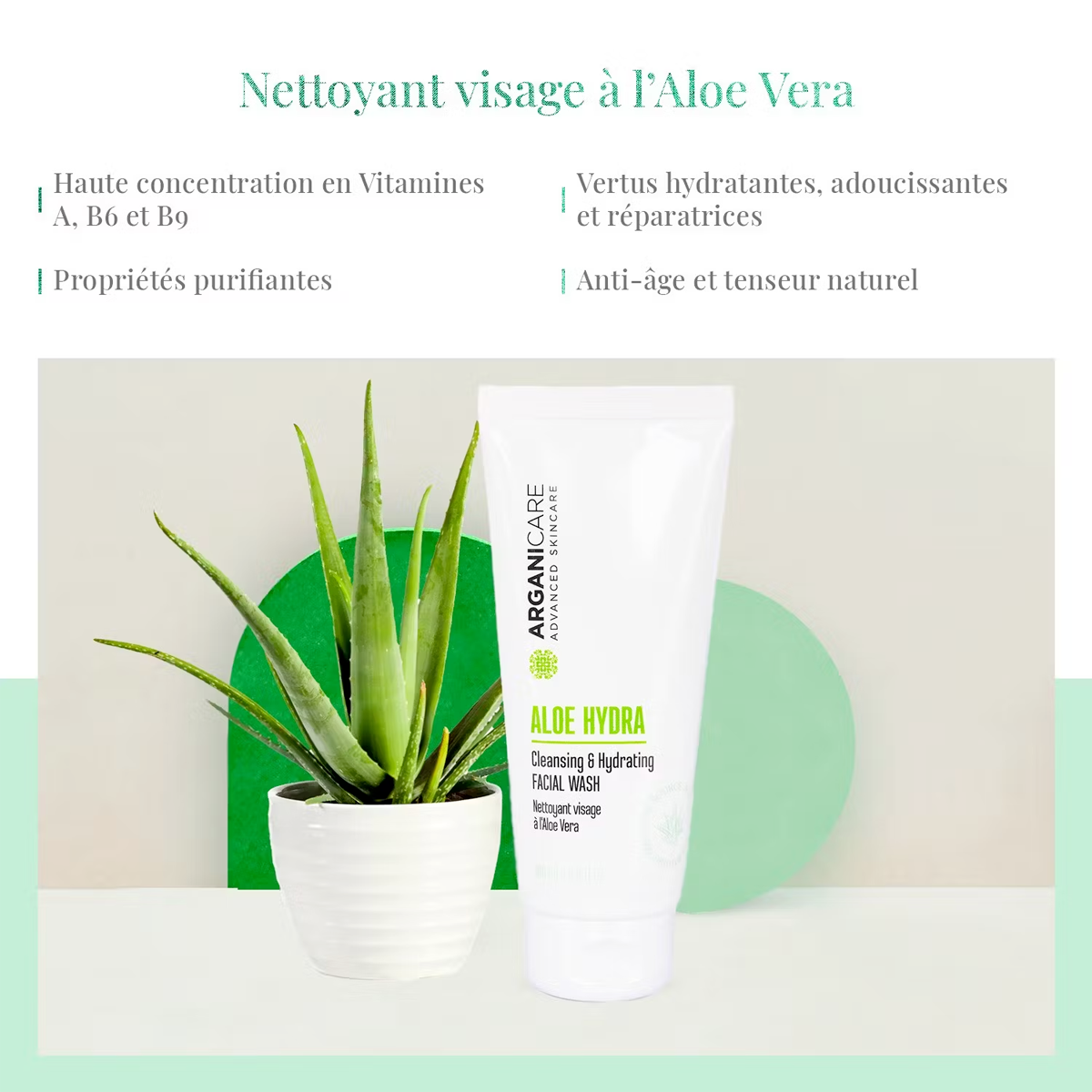 Nettoyant Visage Alpha-H Aloe Vera 200ml - Pour Tous Types De Peau - Neuf (défauts Mineurs Possibles)
