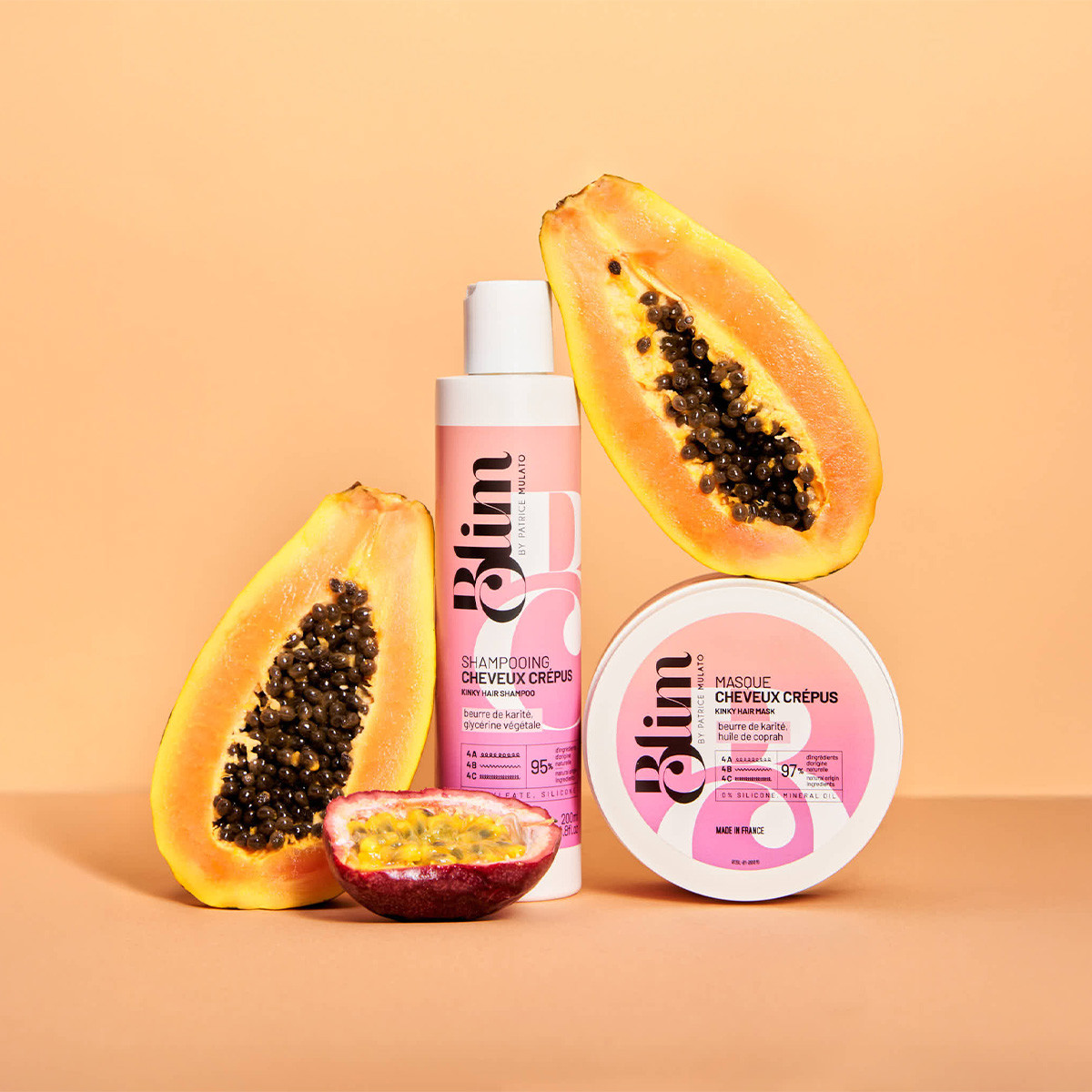Shampooing Traitant Mulato Pour Cheveux Colorés - 200 Ml - Sans Sulfate/silicone/paraben - Fabriqué En France