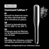 Steampod : Comment choisir la température de son Steampod ?