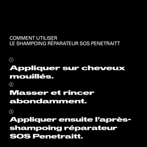 Sebastian Professional Penetraitt Shampoing Réparateur SOS 280ml - hairStore.fr