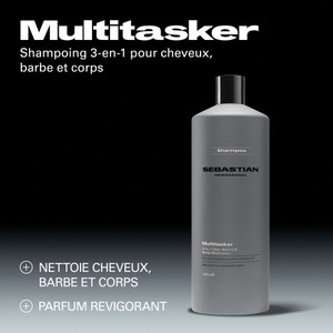 Homme - Multitasker 3-en-1 Cheveux + Corps + Barbe 1000ml - hairStore.fr