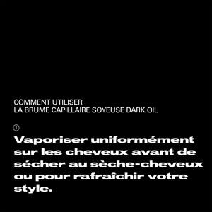 Brume Parfumée Soyeuse Dark Oil Sebastian 200ml - hairStore.fr