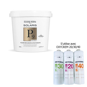 Poudre Décolorante Solaris P9 Ultra Puissante Eugène Perma 450g