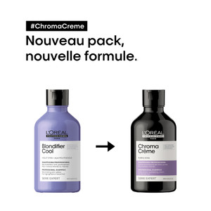 Shampooing Chroma Crème Anti-Reflets Jaunes L'Oréal 500ml