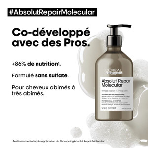 Shampooing Absolut Repair Molecular L'Oréal Professionnel 500 ml