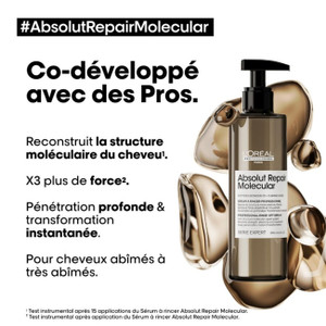 Sérum à Rincer Absolut Repair Molecular l'Oréal Professionnel 250 mlV