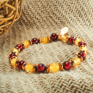 "Power Boost" - Citrine - Grenat
