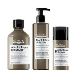 Routine réparatrice Absolut Repair Molecular L'Oréal Professionnel - hairStore.fr