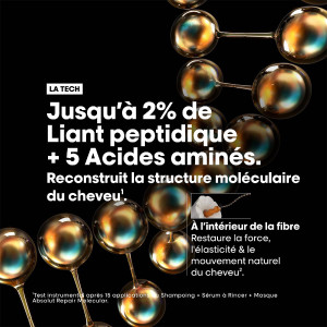 Masque Absolut Repair Molecular L'Oréal Professionnel 150 ml - hairStore.fr