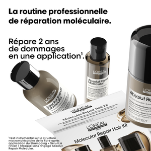 Kit Découverte Trio Absolut Repair Molecular L'Oréal Professionnel - hairStore.fr