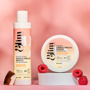 Masque Cheveux Ondulés, Bouclés Blim by Mulato 200 ml
