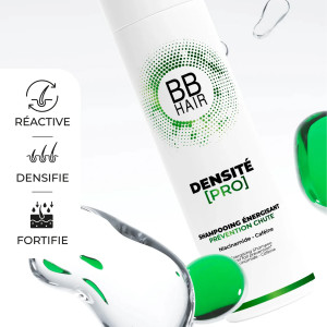Shampooing Energisant Prévention Chute Densité Pro BBHair Générik 250 ml