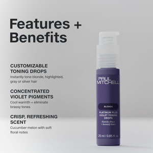 Toning Drops Platinum Plus 25ml