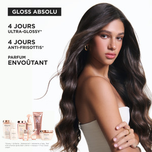 Kérastase Gloss Absolu Masque hydra-nourrissant pour cheveux épais sujets aux frisottis 75ml