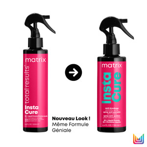 Instacure Spray Sans Rinçage Anti-Porosité pour Cheveux Abîmés 190ml