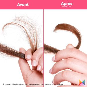 Instacure Spray Sans Rinçage Anti-Porosité pour Cheveux Abîmés 190ml