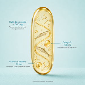 Omega-3 Complément Alimentaire N16 Professionnel - hairStore.fr