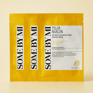 Masque Yuja Niacin Blemish Serum Mask SOME BY MI - Éclat & Anti-Taches