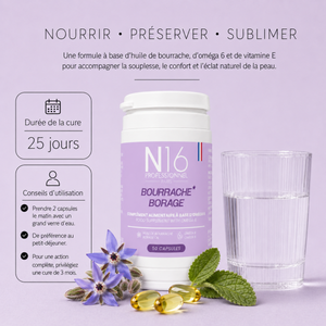Complément Alimentaire Cure Jeunesse Éclat N16 Professionnel - Anti-Âge - 120 gélules