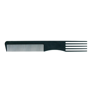 Peigne Professionnel en Nylon et Carbone Antistatique 19cm
