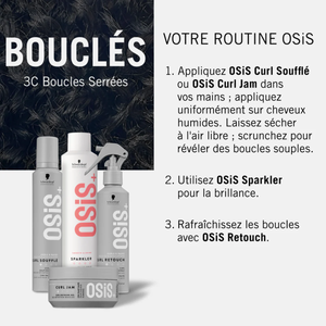 Mousse Définition Boucles Curl Soufflé Osis+ Schwarzkopf - 200ml