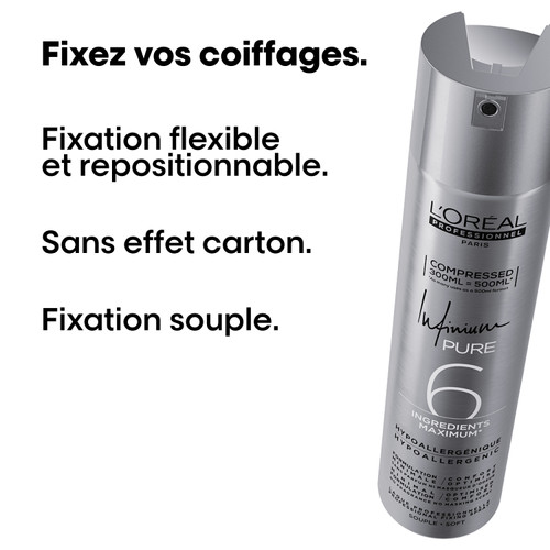 Laque Infinium Souple Compressée 300ml-hairStore.fr
