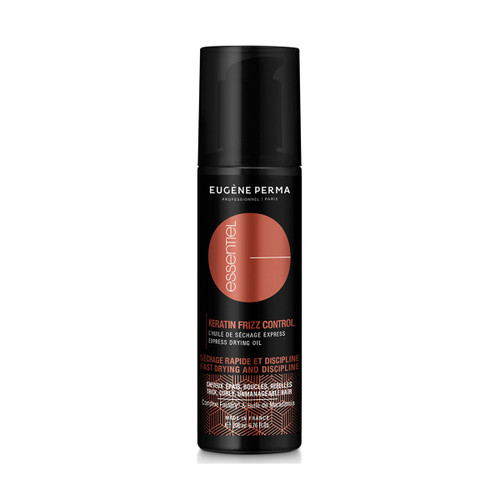 Huile de Séchage Keratin Frizz Control Essentiel Eugène Perma 200ml