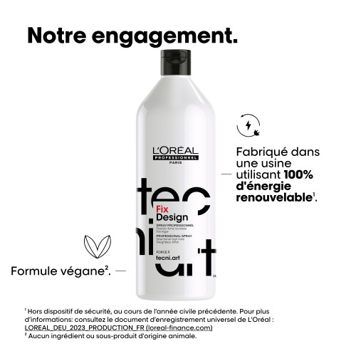Recharge Spray Fix Design Tecni Art L'Oréal Professionnel 1000ml - hairStore.fr