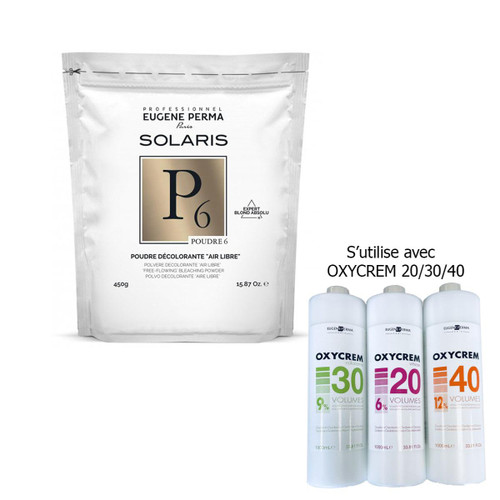Poudre Décolorante Solaris P6 Air Libre Eugène Perma 450g