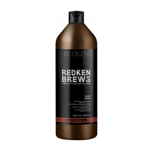 3 en 1 Redken Brews 1000ml