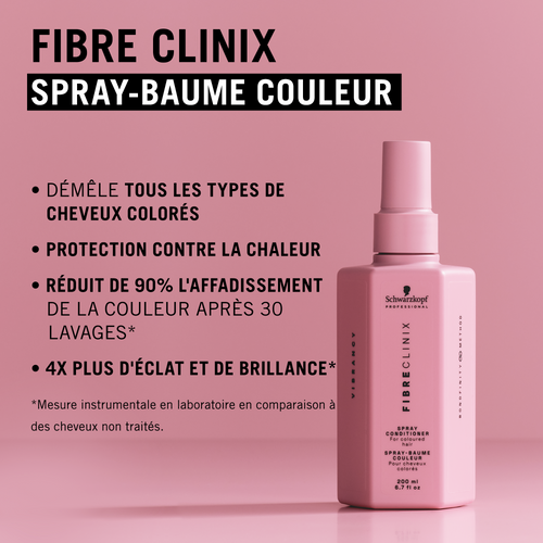 Spray Baume Couleur Fibre Clinix Schwarzkopf 200ml