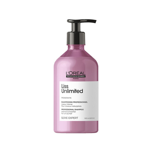 Liss Unlimited Shampoing Cheveux Indisciplinés - Lissés L'Oréal 500ml