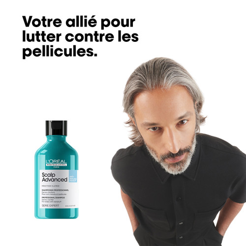 Shampooing Anti-Pelliculaire Scalp Advanced L'Oréal 300ml - hairStore.fr