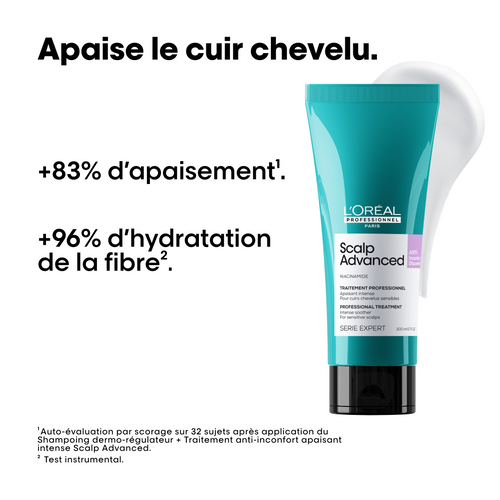 Traitement Anti-Inconfort Scalp Advanced L'Oréal 200ml - hairStore.fr