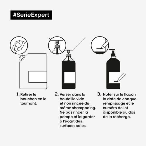 Éco-Recharge Shampooing Pro Longer L'Oréal 1500ml