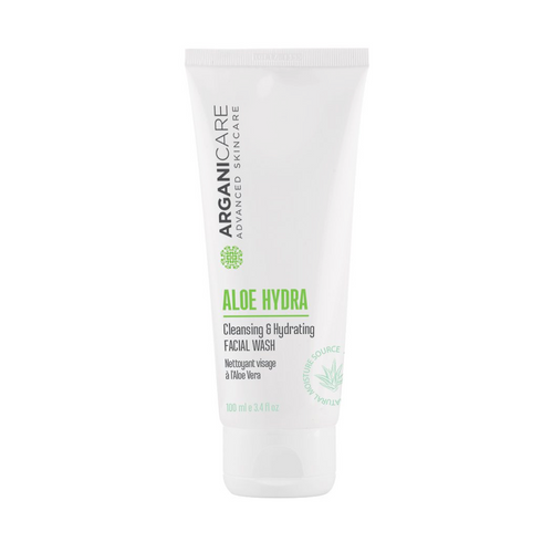 Nettoyant Hydratant Visage à L'Aloe Vera Arganicare 100ml