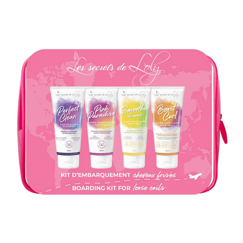 Kit D'embarquement cheveux Frisés 100ml Les Secrets De Loly - hairStore.fr