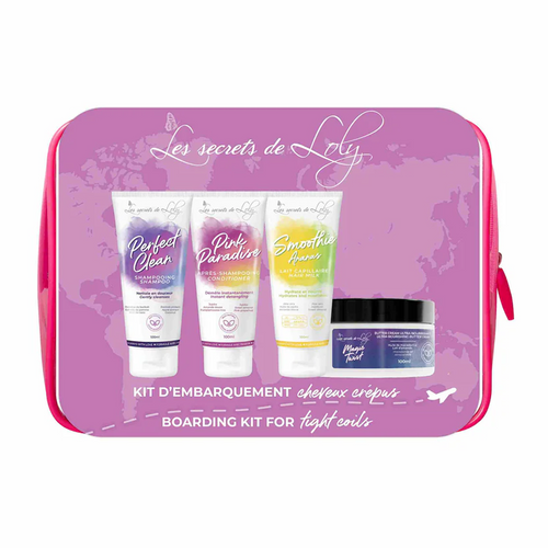 Kit D'embarquement cheveux Crépus 100ml Les Secrets De Loly - hairStore.fr