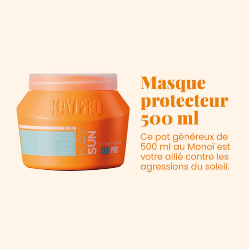 Masque Protection Monoi Solaire KaySun 500ml - hairStore.fr