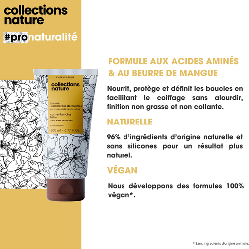 Baume Sublimateur de boucles Collections Nature Eugène Perma 200ml-hairStore.fr