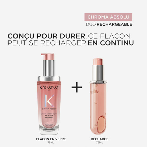 Huile Chroma Eclat Rechargeable Kérastase 75 ml