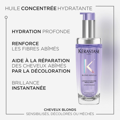 Recharge Huile Cicagloss Blond Absolu Kérastase 75 ml
