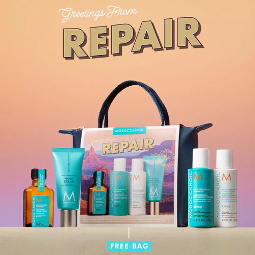 Coffret de Voyage Réparation Moroccanoil - hairStore.fr
