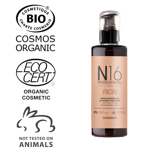 Sérum Ricin Accélérateur de Pousse N16 Professionnel 100 ml