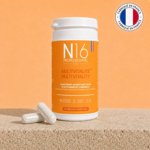  Multi'vitalité Cure de 3 mois Complément Alimentaire N16 Professionnel - hairStore.fr