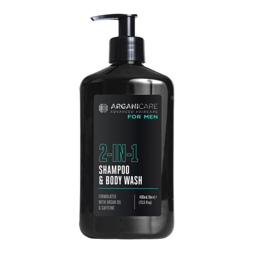 Shamp 2 en 1 Argan Homme 400ml - Arganicare